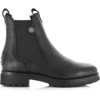 Panama jack Damen Chelsea Boots Winterstiefeletten FRANCESCA IGLOO B1 Schwarz Glattleder wasserfest warm Größe: 41