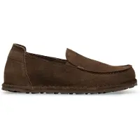 Birkenstock Slipper Herren Utti Slip-On Wildleder Carafe Regular-Schuhgröße 43