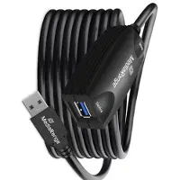 MediaRange MRCS242, 5 m, USB A, USB A, USB 3.2 Gen 1 (3.1 Gen 1), 5 Gbit/s, Schwarz