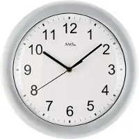 AMS Funk-Wanduhr, Funkwerk, D30x4cm, 5933