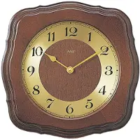 AMS Funk-Wanduhr, Funkwerk, 26x26x5cm, 5862/1