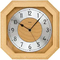 AMS Funk-Wanduhr, Funkwerk, 26x26x5cm, 5864/18
