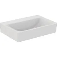 Ideal standard Connect Waschtisch, ohne Hahnloch, ohne Überlauf, 650x460x175mm, E8105MA, Farbe: Weiß mit Ideal Plus