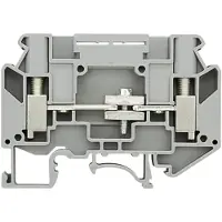 Siemens 8WH1000-7AH00 Messtrennklemme, 6mm2 grau Schraubbefestigung 2 Anschlüsse Trennklemme 6mm2 8WH10007AH00 - 50 Stück