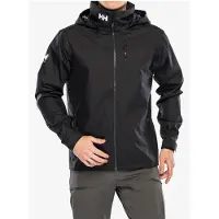 Helly Hansen für Herren. 34443 Segeljacke Crew Hooded 2.0 schwarz (XL), Polyester, Outdoor