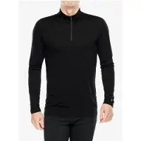 Smartwool - Classic All-Season Merino Base Layer 1/4 Zip Boxed - Merinounterwäsche Gr L schwarz