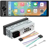 Krüger&Matz KM2016 1DIN CarPlay/AndroidAuto car radio
