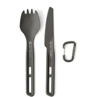 Sea to Summit Frontier UL Besteck-Set (Spork + Messer) Grey