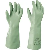 Uvex rubiflex S NB60S Chemikalienschutzhandschuh grün 11 - 9893199 - grün