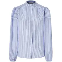 Pepe Jeans für Damen. PL3051304 Bluse Margot blau (XS), Lässig, Polyester, Langarm
