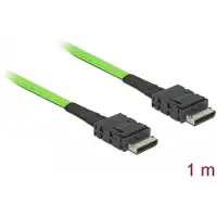 DeLOCK 85214, 1 m, SFF-8611, SFF-8611, Schwarz, Polybag, 1 Stück(e)