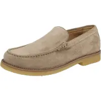 BOSS für Herren. 50568752 Kope Leder-Mokassins mittelbeige (40), Wohnung, Keine, Lässig