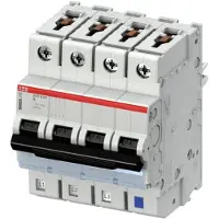 ABB S403M-K25NP Sicherungsautomat K-Char., 25 A, NP, 10 kA, 4P, steckbar geschützter Neutralleiter 2CCS573103R8517