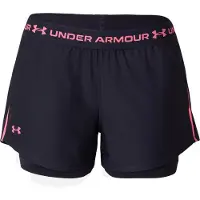 Under Armour Damen Short Tech Play Up 2in1 Shorts 1389895-002 XS - Black/Super Pink - XS