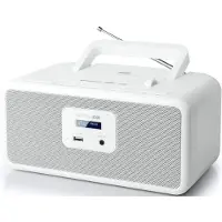 Muse M-32 DBW, 1,4 kg, Weiß, Tragbarer CD-Player