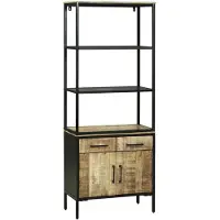 vidaXL Highboard Braun 70 x 35 x 180 cm Massivholz Mango