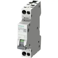 Siemens 5SL6040-7KL 230V 6KA 1+N-polig 1TE N links C40 Leitungsschutzschalter