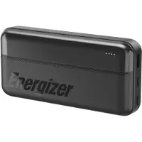 Energizer UE20050CC, 20000 mAh, Lithium Polymer (LiPo), 15 W, Schwarz