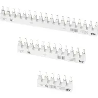 ABB PS3/18/16BP Phasenschiene 3-phasig, 18 Pins, 16 mm2 Phasenfolge L1-L2-L3-L1-... 2CDL230489R1618