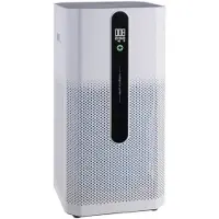 Ruhhy 26816 Luftreiniger mit HEPA-H12-Filter, Ionisierung und WLAN – 370 m³/h, 80 m², weiß