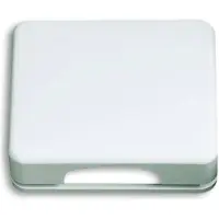 ABB Busch-Jaeger Abdeckplatte 50x50 CPL KD 1746-24G-101 Alabasterweiß - 2CKA001753A7685