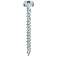 Heco -TOPIX-plus Rundkopf Variables Vollgewinde T-20 verzinkt blau, A3K