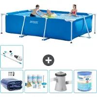 Intex Rechteckiger Frame Pool - 300x200x75 cm - 6-teilig S40161
