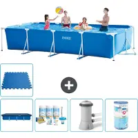 Intex Rechteckiger Frame Pool - 450x220x84 cm - 6-teilig S40246