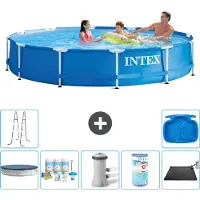 Intex Frame Pool Rund - 366x76 cm - 8-teilig S41559