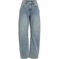 ROUGE EDIT Mid-waist Wide Fit Jeans