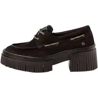 Art für Damen. 113791101003_001 Lederschuhe 1379 York schwarz (41), 5 bis 8 cm, Keine, Lässig