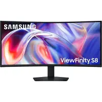 Samsung 40" ViewFinity S8 (S85TH) WUHD Monitor, 101,6 cm (40"), 5120 x 2160 Pixel, WUHD, LCD, 4 ms, Schwarz