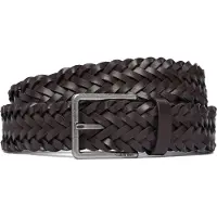Calvin Klein Gürtel Warmth Buckle Woven 35Mm Fixed - LV04D7061G Dunkelbraun 95