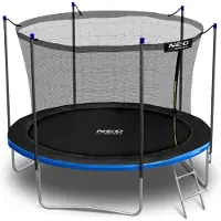 Neo-Sport Gartentrampolin 10ft/312cm mit Innennetz und Leiter