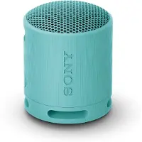 Sony SRS-XB100, Kabellos, A2DP, HFP, AAC, AVRCP, SBC, USB Typ-C, Tragbarer Mono-Lautsprecher, Blau, Zylinder