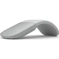 Microsoft Surface Arc Mouse, Beidhändig, BlueTrack, Bluetooth, 1000 DPI, Grau