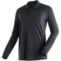 Maier Sports Herren Polo Ulrich L/S He-Polo 1/1 Arm