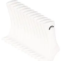 Head Kurzsocken "Socken All Sport Training Crew 12P 12er Pack", Damen, Gr. 39-42, braun (weiß), Obermaterial: 72% Baumwolle CO. 20% Polyester PES. 6% Polyamid PA. 2% Elasthan EL., Socken Kurzsocken