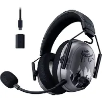 Razer Blackshark V3 Pro Niko Edition, Verkabelt & Kabellos, Gaming, 12 - 28000 Hz, 367 g, Kopfhörer, Grau