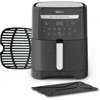Tefal Easy Fry & Grill XXL Heißluftfritteuse EY8018, Heißluftfritteuse, 6,5 l, 1,5 kg, 8 Person(en), Schwarz, Touchsteuerung
