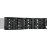 Qnap TL-R1600PES-RP, HDD / SSD-Gehäuse, 2.5/3.5", SATA, 6 Gbit/s, Hot-Swap, Schwarz, Grau