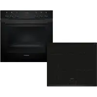 Siemens iQ300 EQ322IAAB, Zonen-Induktionskochfeld, 4 Zone(n), Glaskeramik, Schwarz, Touchsteuerung, 59,2 cm
