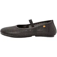El naturalista für Damen. 25820R101005_001 Lederschuhe N5820R Essence schwarz (36), Wohnung, Keine, Lässig, Klassisch