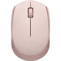 Logitech M171, Beidhändig, Optisch, RF Wireless, 1000 DPI, Pink
