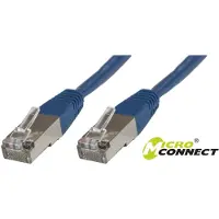 Microconnect B-FTP615B, 15 m, Cat6, F/UTP (FTP), RJ-45, RJ-45, Blau