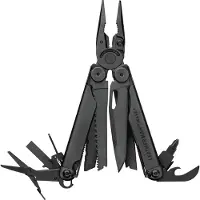 Leatherman Wave+, Edelstahl, Schwarz, 100 mm, 241 g