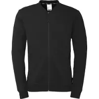 Uhlsport Funktionsjacke "Jacke ID College Kids", Kinder, Gr. 128, schwarz, Obermaterial: 72% Baumwolle CO(Bio). 28% Polyester Pol. recyc.., Jacken Funktionsjacke