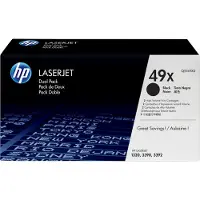 HP 49X, 6000 Seiten, Schwarz, 2 Stück(e)