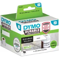 Dymo Strapazierfähige 3/4 2-1/2 Banderollen 19x64 Mm