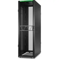 Schneider Electric AR3300B2 NetS HElter SX Server Rack Gen 2, 42 HE, 1991H x 600W x 1200D mm, mit Seitenwänden, Schwarz